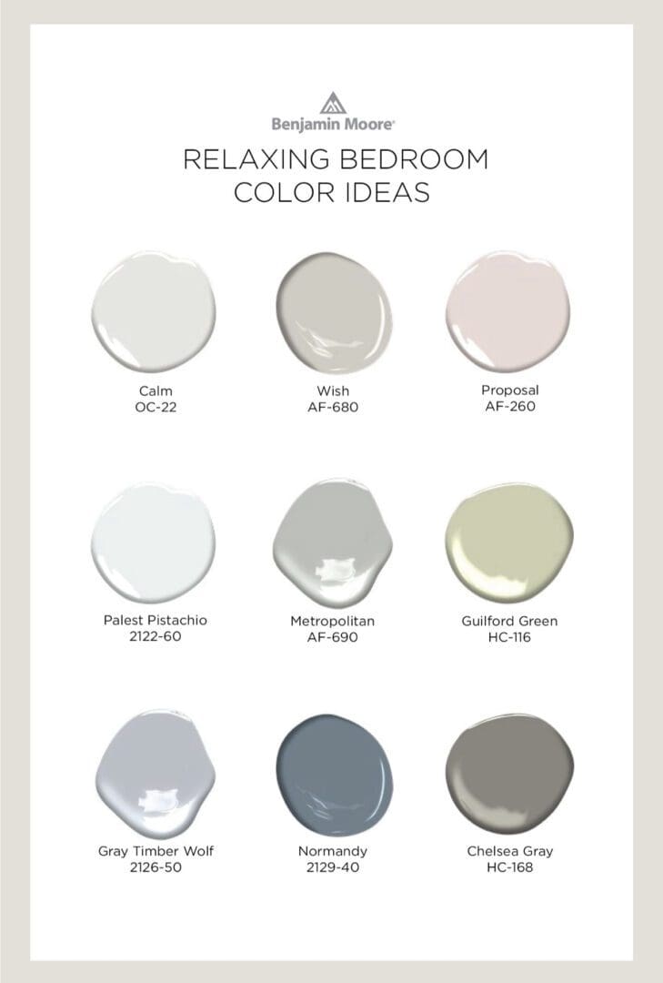 Calming Colors For Bedroom Benjamin Moore Psoriasisguru