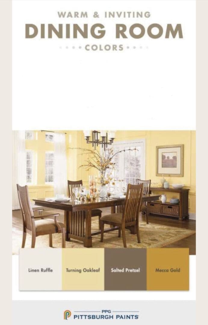 Warm Inviting Dining Room Colors All Los Angeles Painting Company Inc