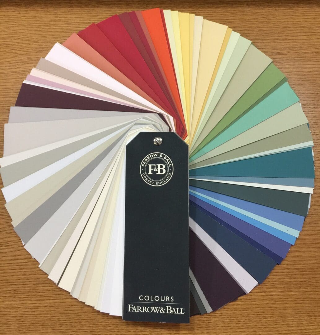 Farrow & Ball Paint Color Collection Fan Deck
