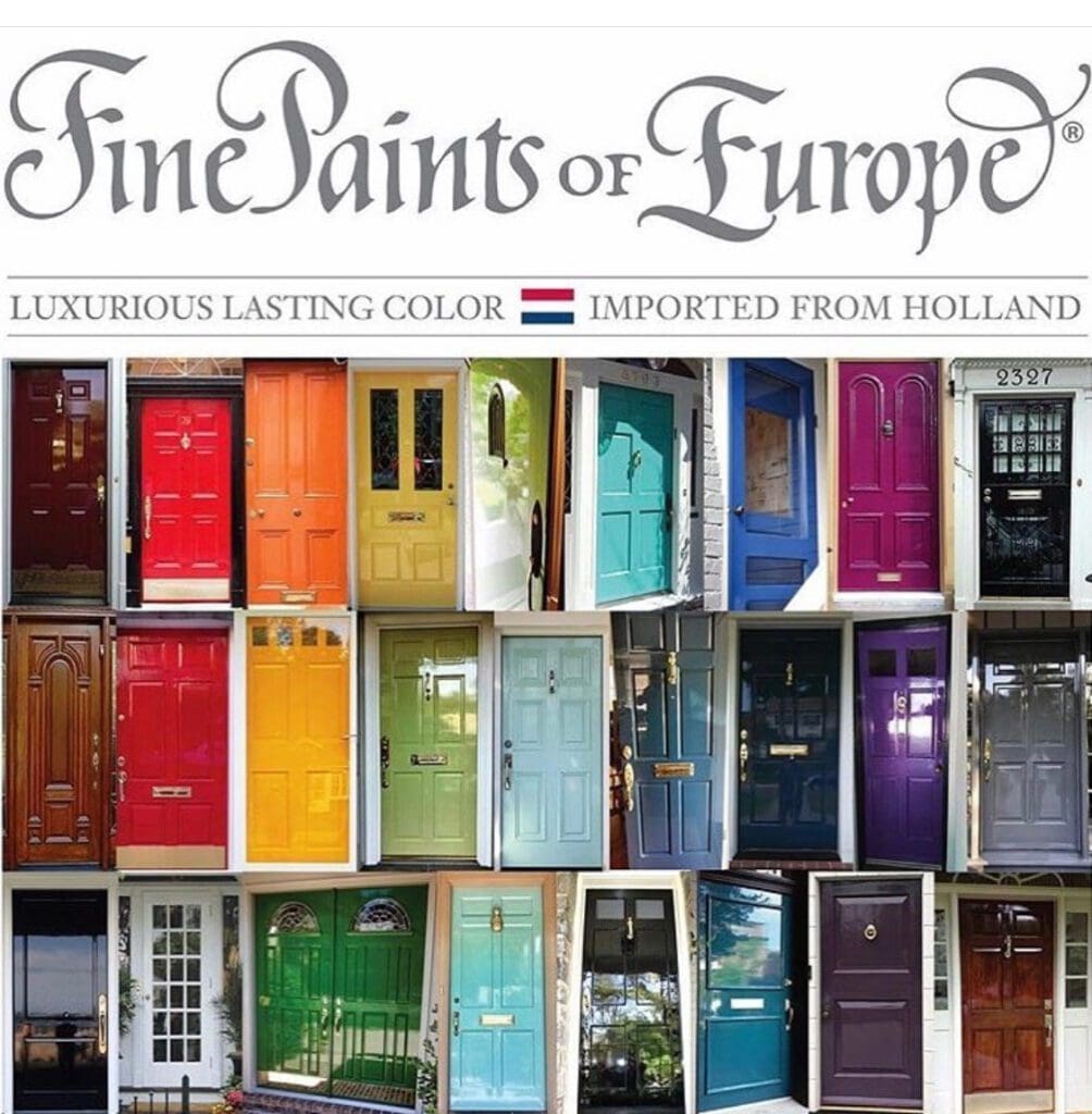 Fine Paints of Europe Front Door Paint.