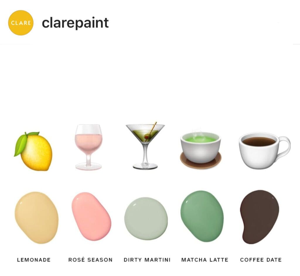 Clare Paint Colors