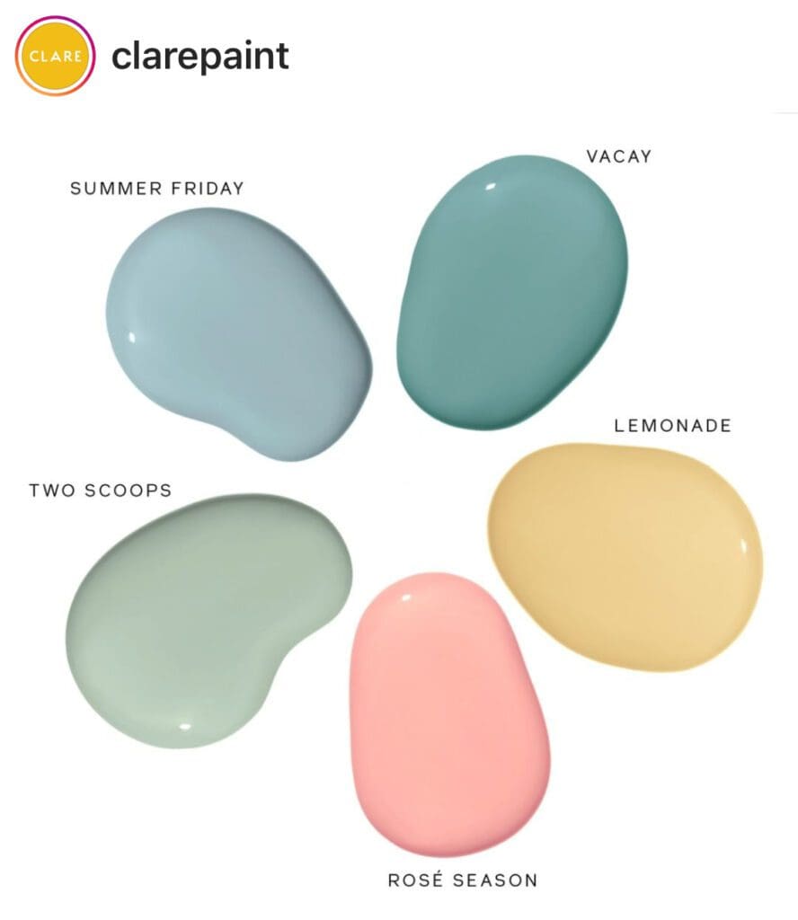 Clare Paint Summer Colors