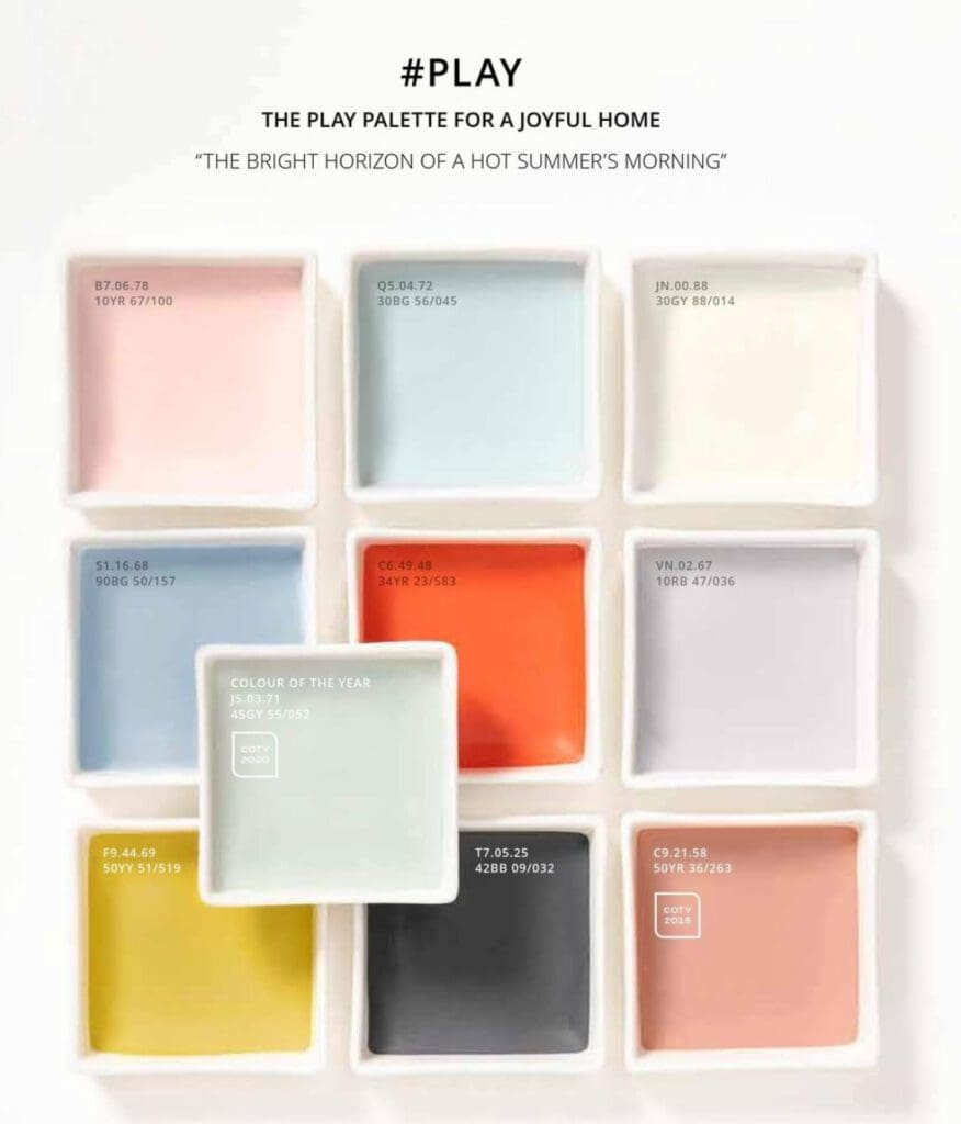 Dulux Care Color Palette