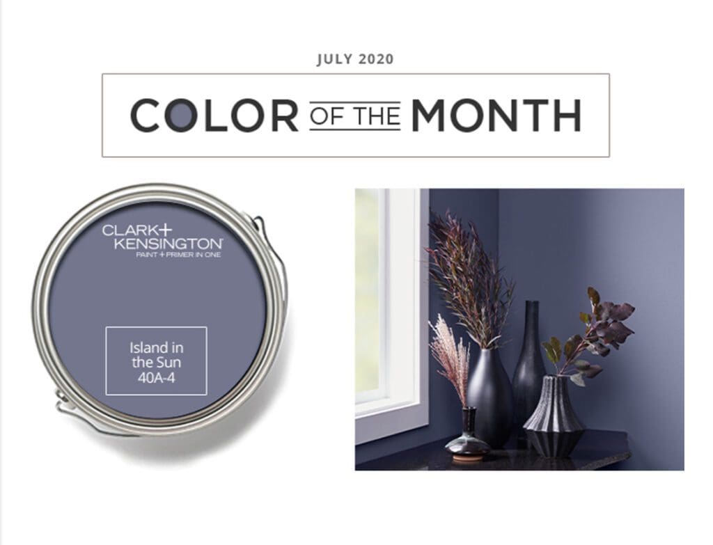 Clark+Kensington July 2020 Color of the Month