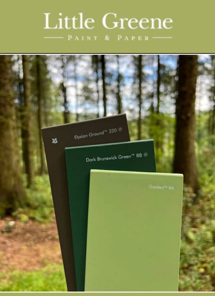 Forest Inspired Paint Colors.