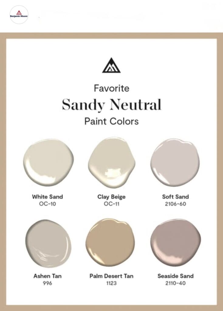Sandy Neutral Paint Colors.