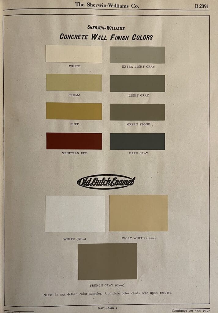 Sherwin Williams 1930 Exterior Paint Colors