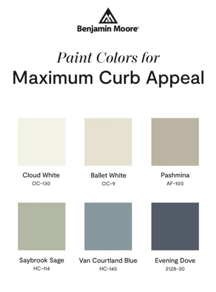 Exterior Colors for Maximum Curb Appeal