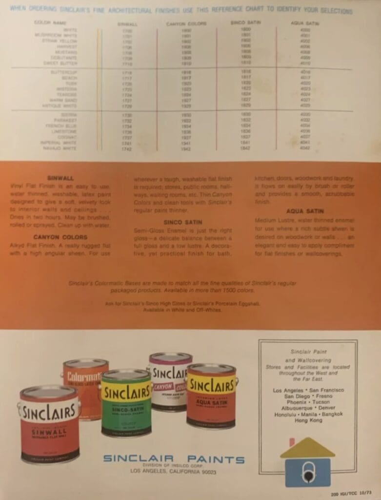 A menu of the restaurant, with several different types of sauces.