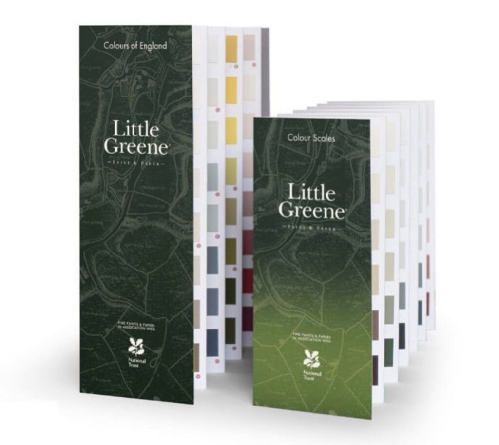 Little Greene Colors of England and Color Scales Color charts.