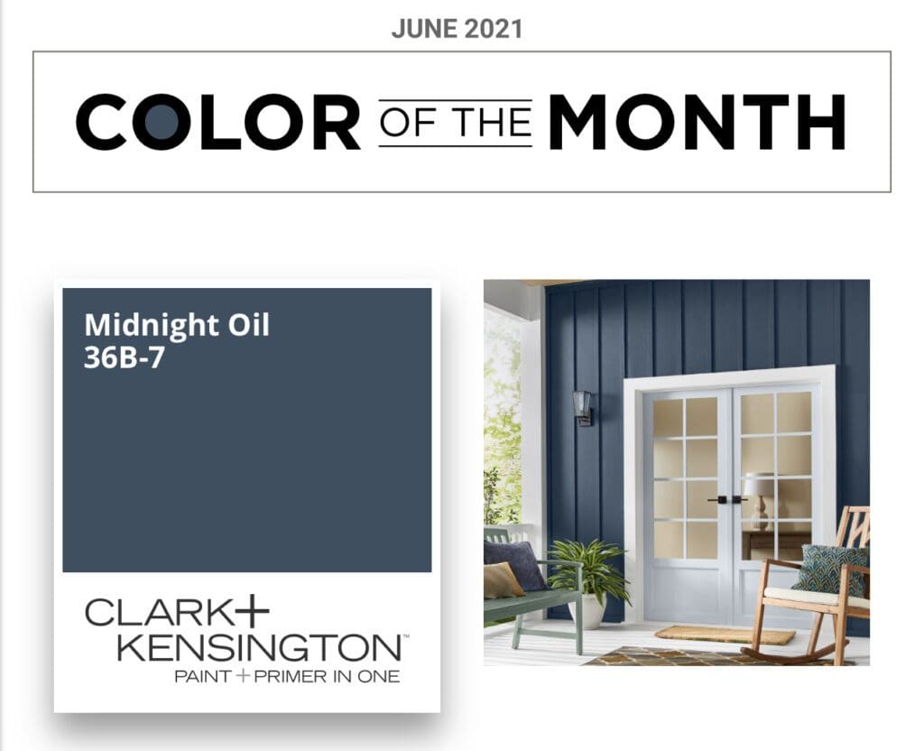 Clark+Kensington June 2021 Color of the Month