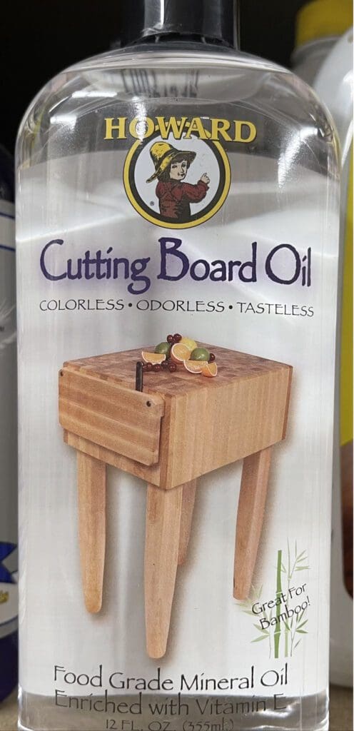 Howard Cutting Board Oil.