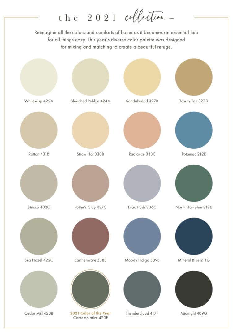 Pratt & Lambert Trending Colors Collection