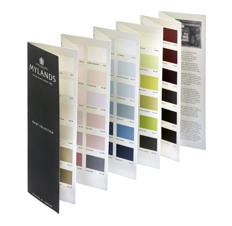 Mylands Paint Color Chart.