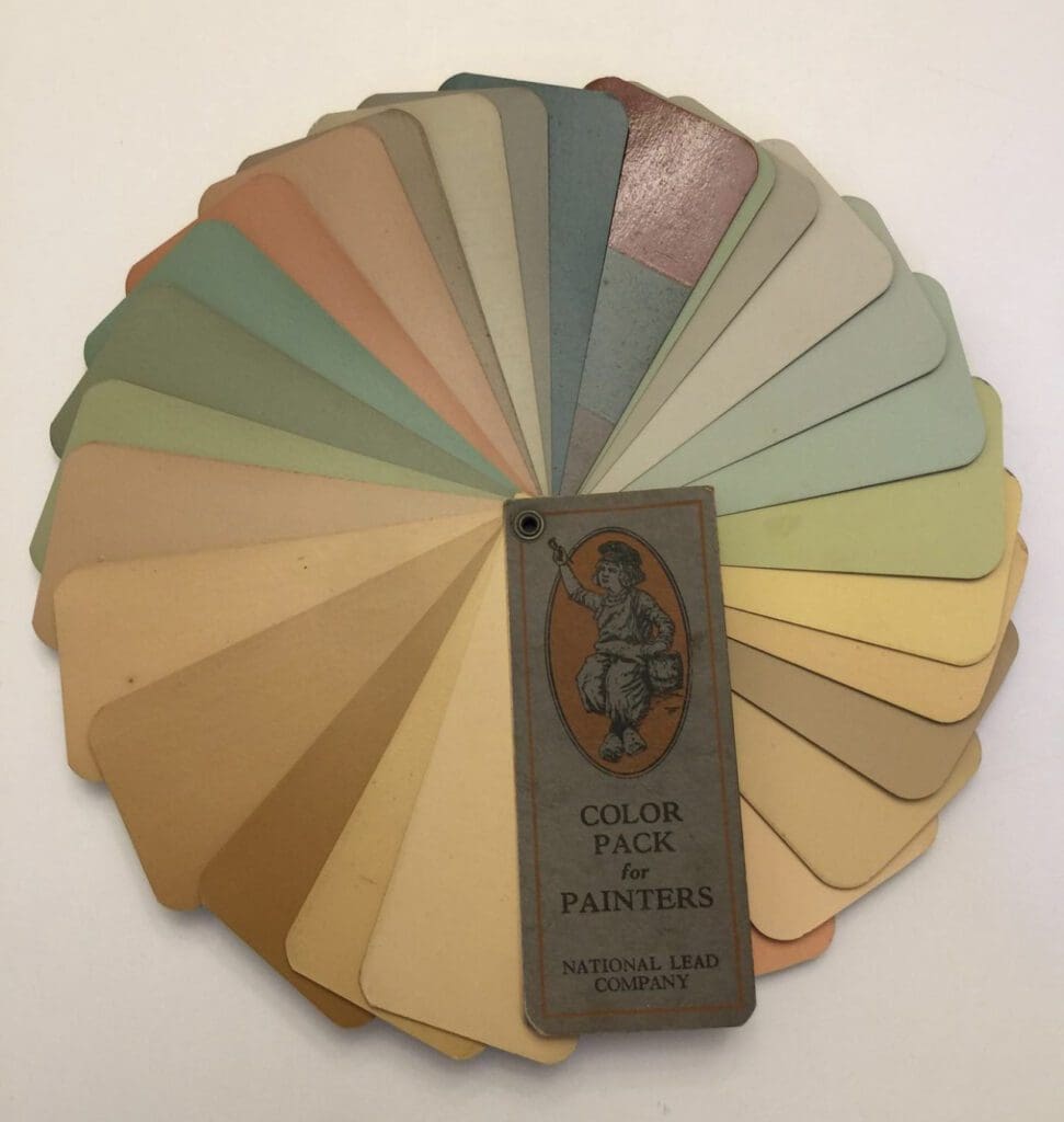 1931 Dutch Boy Vintage Colors Fan Deck