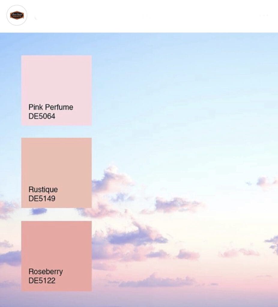 Dunn Edwards Pink Paint Color Inspiration.