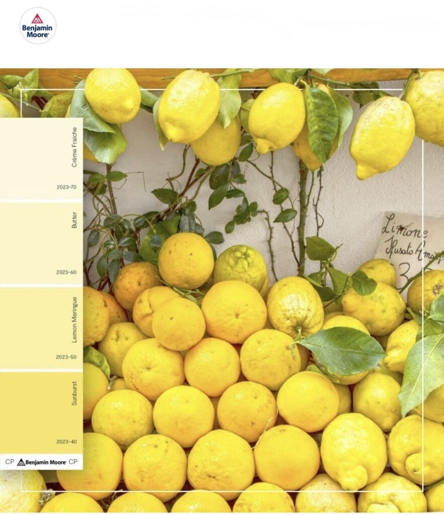 Lemon Yellow Colors.