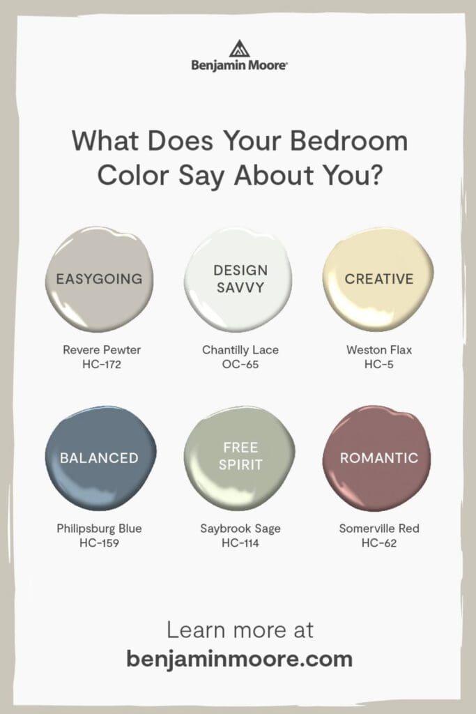 Benjamin Moore Bedroom Colors