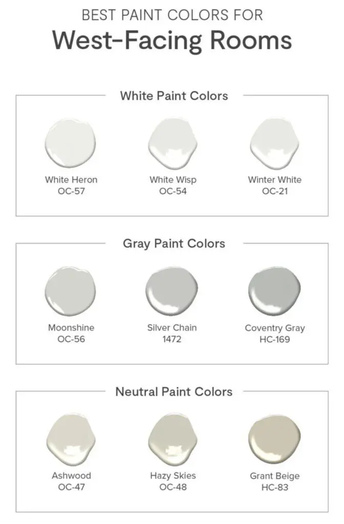 Benjamin Moore's Best Paint Colors for West Facing Rooms. All Los Angeles Painting Company, Inc.