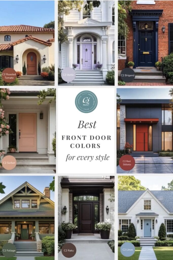 Popular Exterior Front Door Colors.