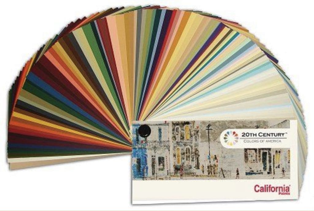 California Paint Historic Color Collection Fan Deck. All Los Angeles Painting Company, Inc.