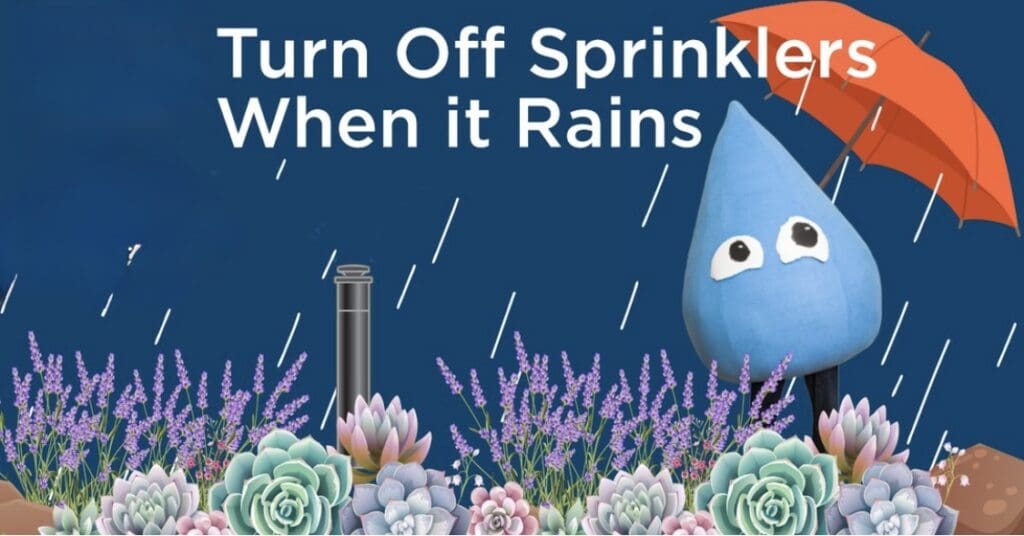 Automatic Sprinkler Turn-off Reminder.
