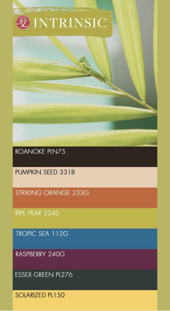 House Paint Color Palette.