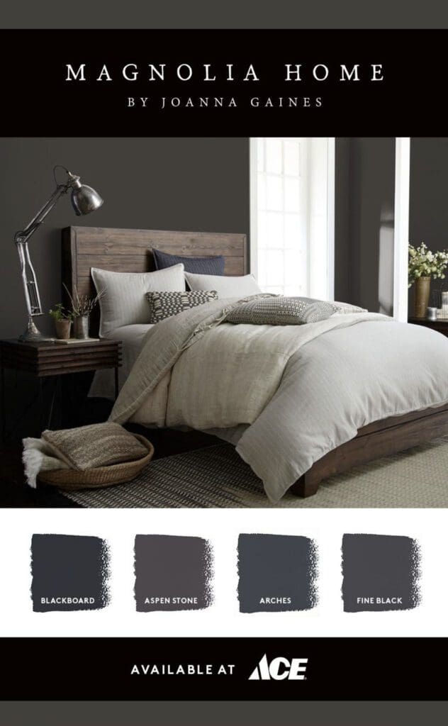 Magnolia Home | Charcoal Paint Color Palette. All Los Angeles Painting Company, Inc.