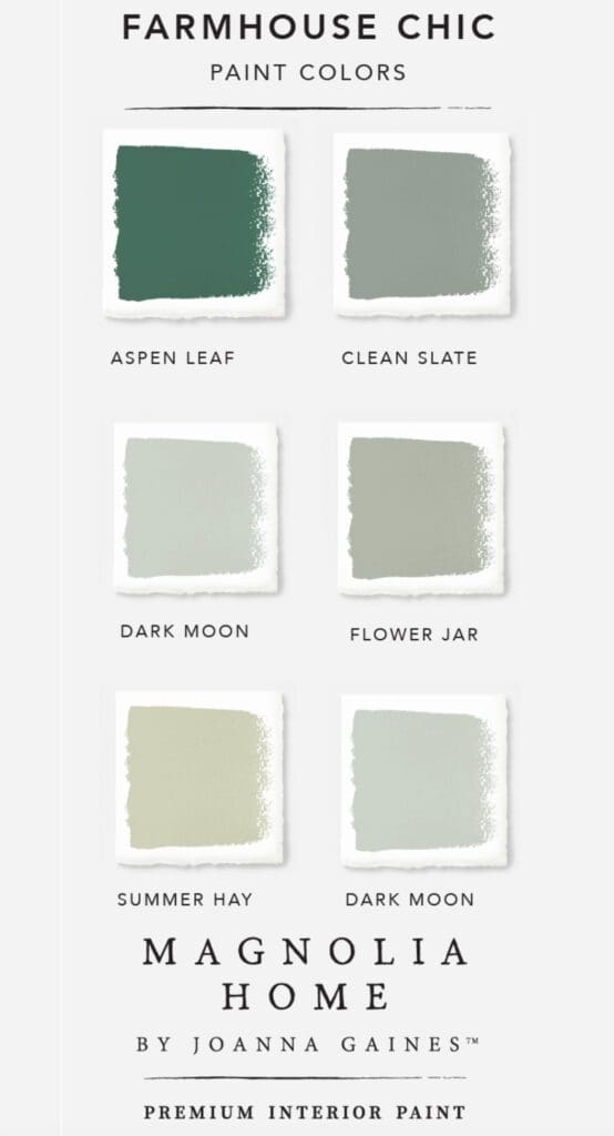 Magnolia Home | Farmhouse Chic Paint Color Palette. All Los Angeles Painting Company, Inc.