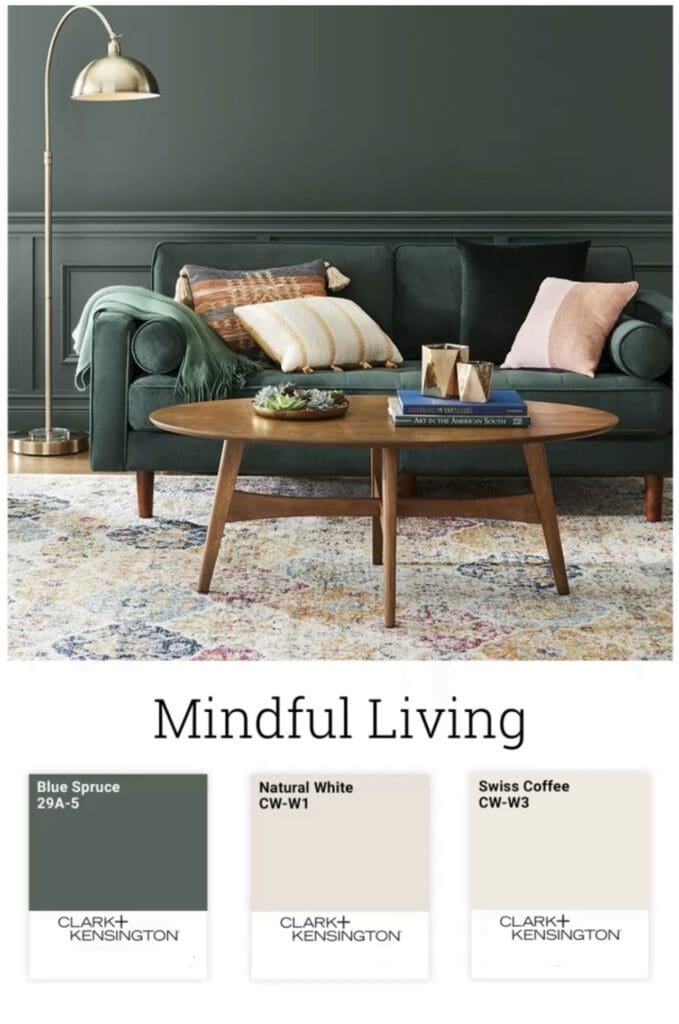 Clark+Kensington | Mindful Living Color Palette. All Los Angeles Painting Company, Inc.