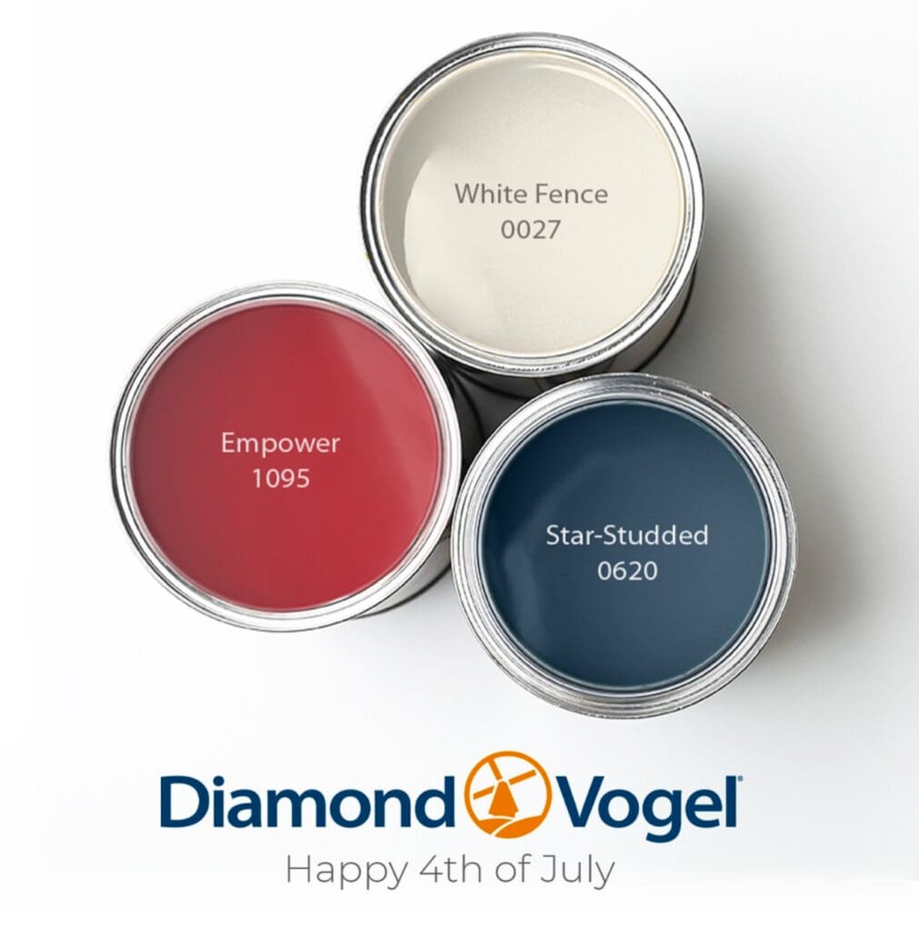 Fourth of July Paint Colors.