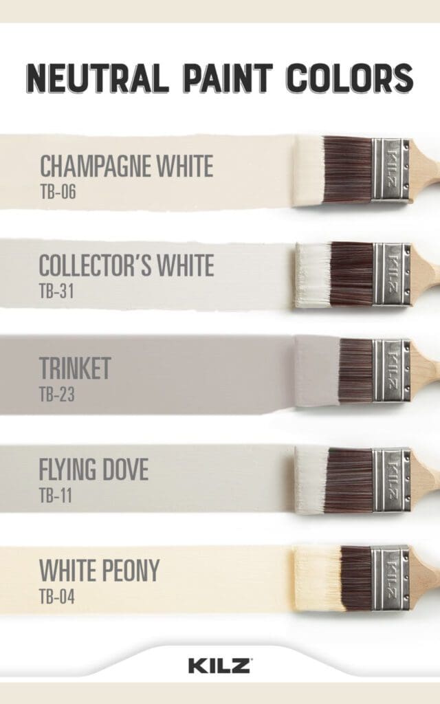 Kilz | Neutral Paint Color Palette. All Los Angeles Painting Company, Inc.