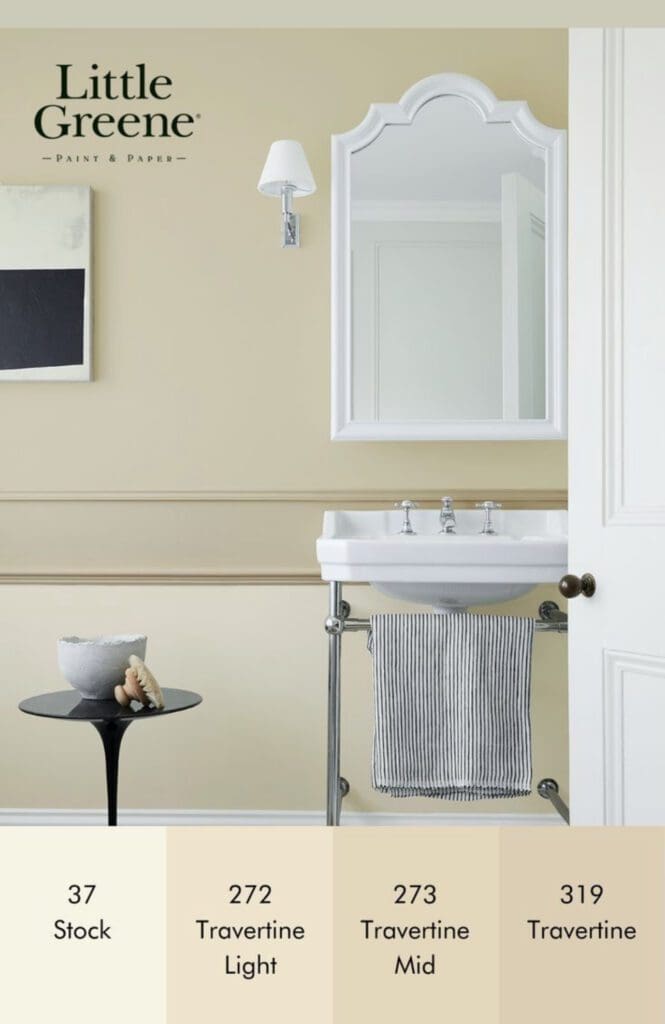 Little Greene Bathroom Color Scheme. All Los Angeles Painting Company, Inc.