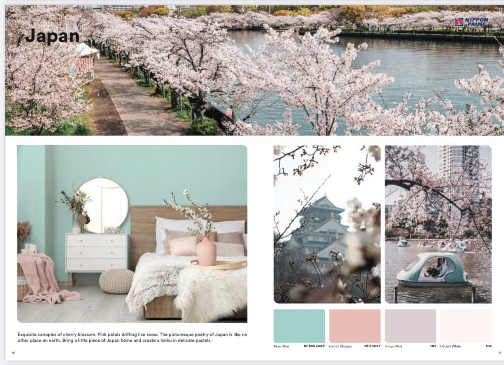 Nippon Paint Colors of Japan. All Los Angeles Painting Company, Inc.