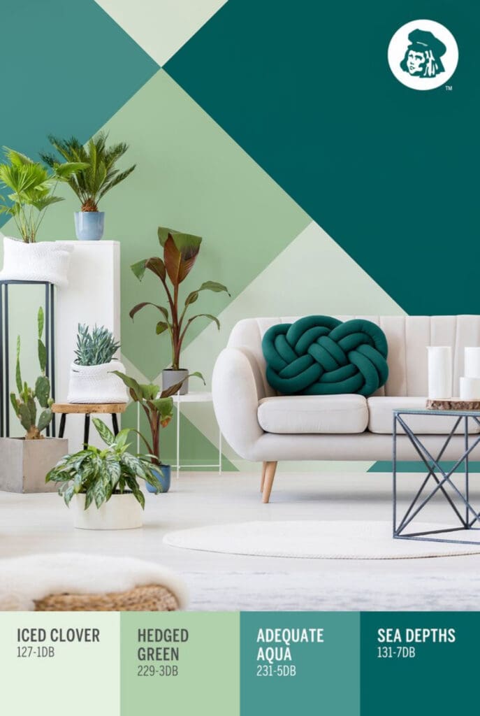 Dutch Boy Green Paint Color Ideas.
