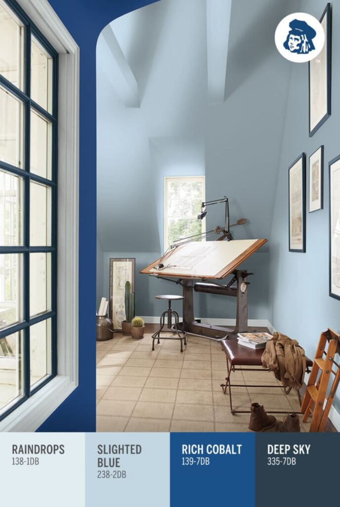 Blue Paint Color Ideas.