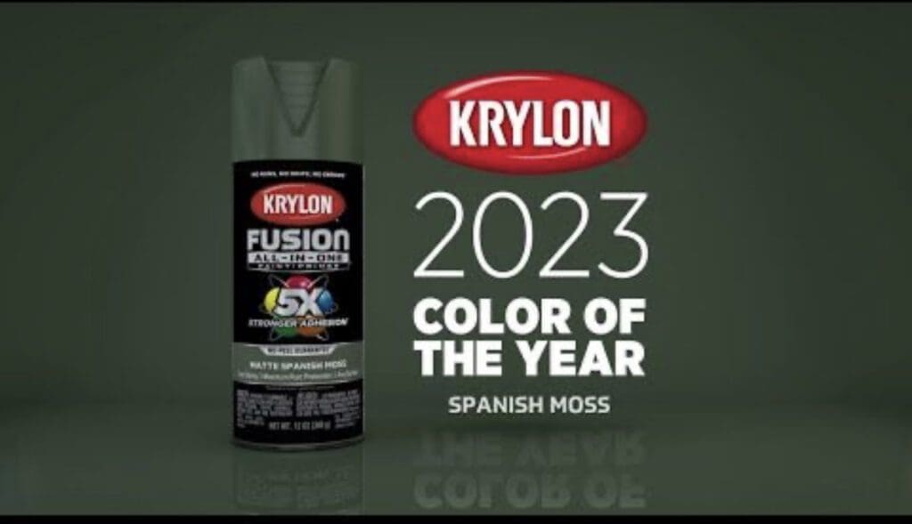 2023 Color of the Year Spanish Moss.