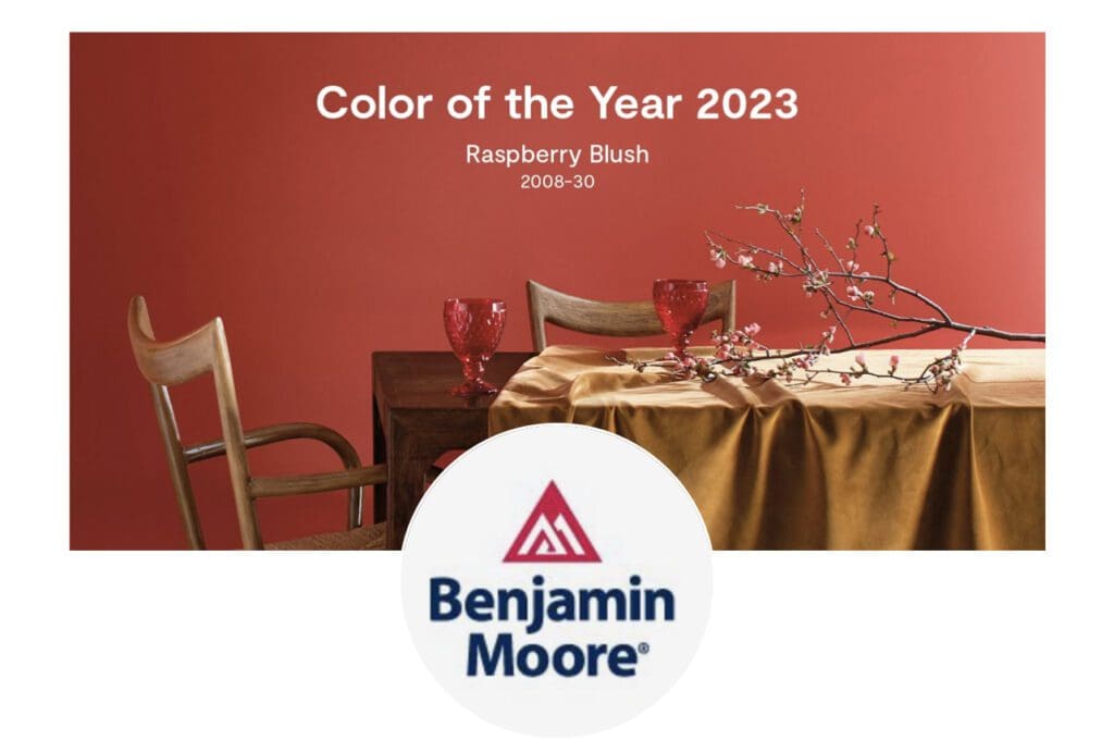 Benjamin Moore 2023 Color of the Year | Raspberry Blush. All Los Angeles Painting Company, Inc.