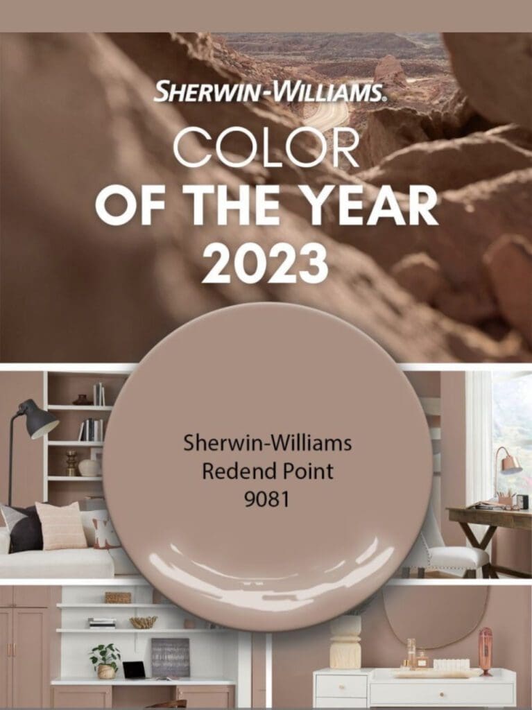 Sherwin Williams 2023 Color of the Year | Redend Point. All Los Angeles Painting Company, Inc.