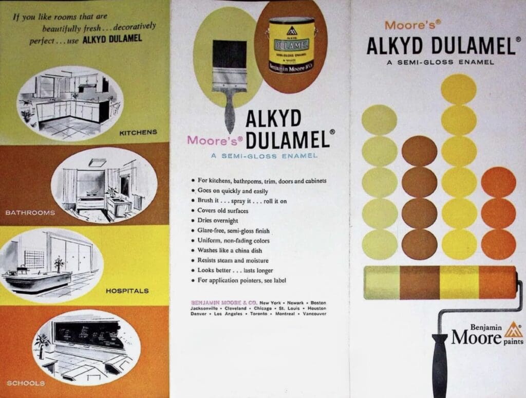Mid Century House Colors.