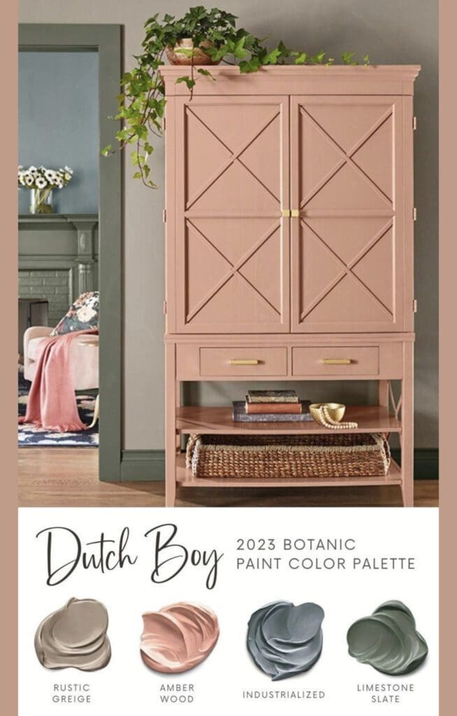 Dutch Boy Paint 2023 Botanic Color Palette