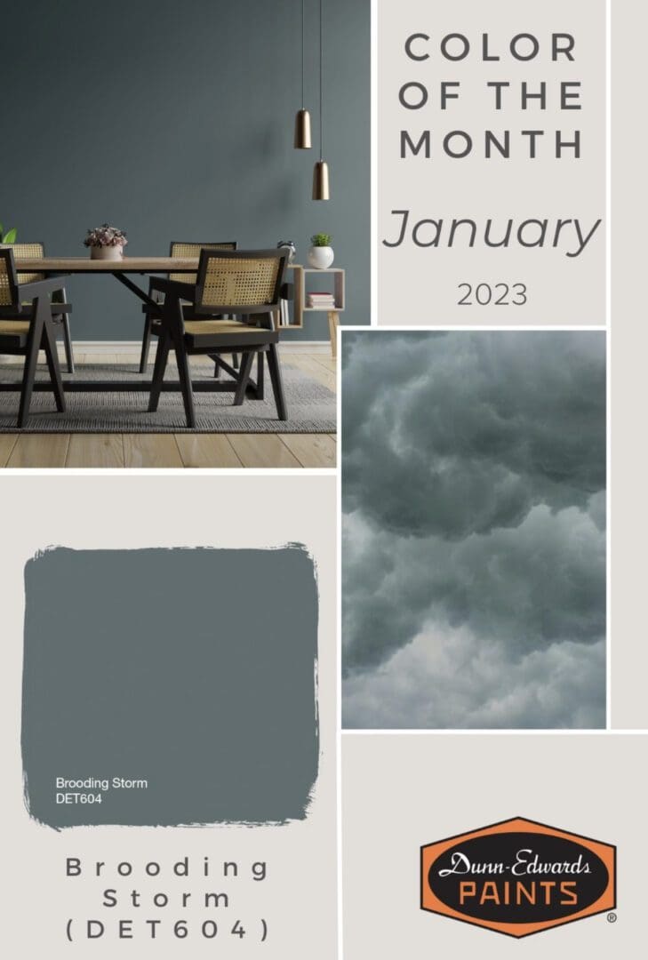 Dunn Edwards | January 2023 Color of the Month.