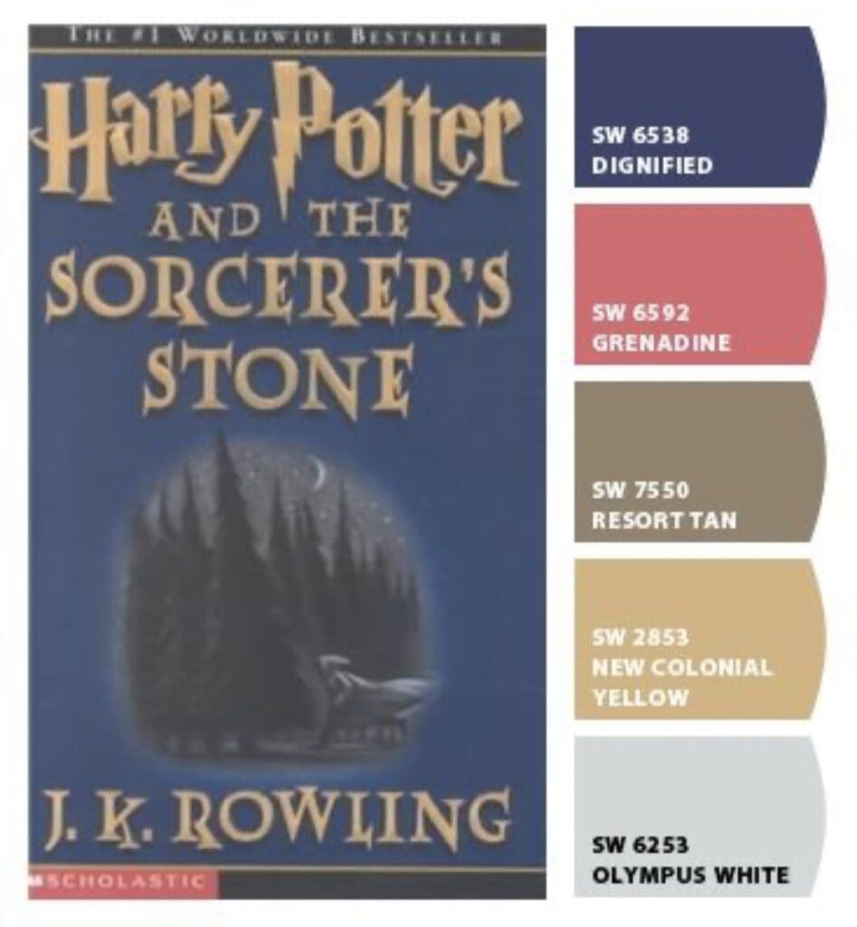 Sherwin Williams | Harry Potter Themed Paint Colors