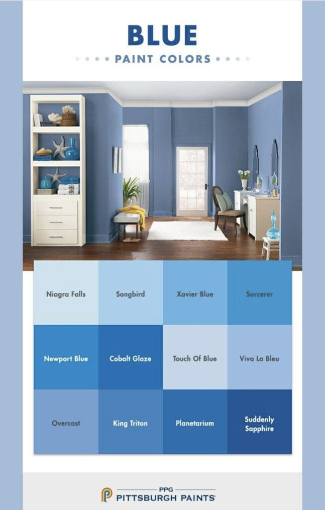 Pittsburgh Paints Blue Paint Colors. Los Angeles Painting Company