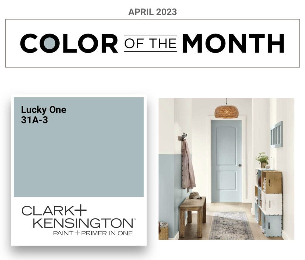 Clark+Kensington April 2023 Color of the Month | Lucky One.