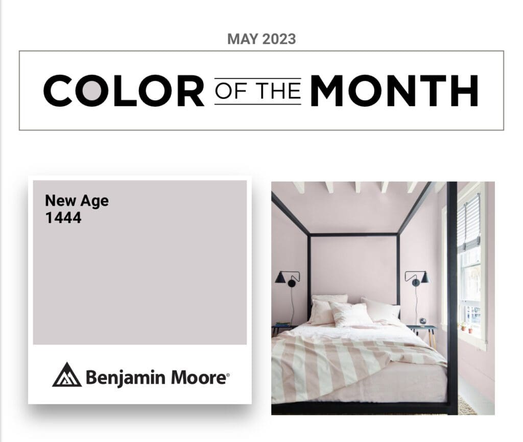 Benjamin Moore May 2023 Color of the Month | New Age.