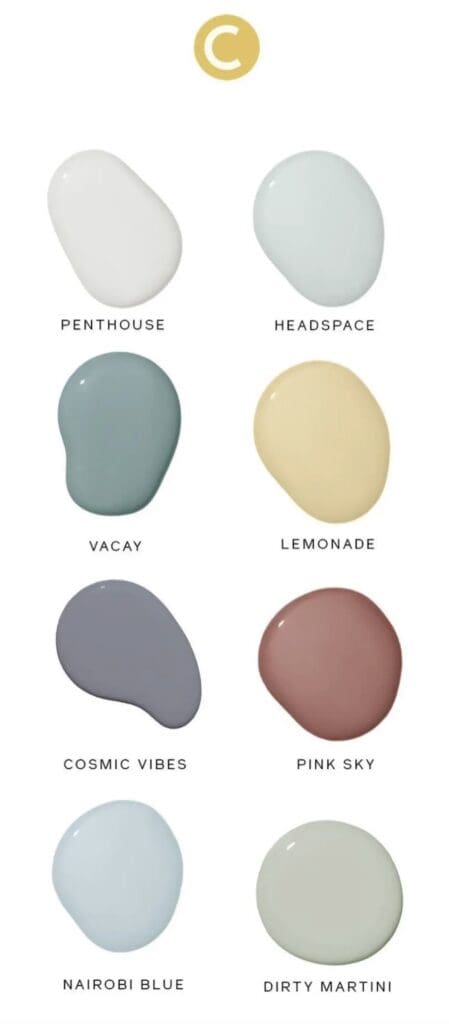 Summer Paint Color Combinations.