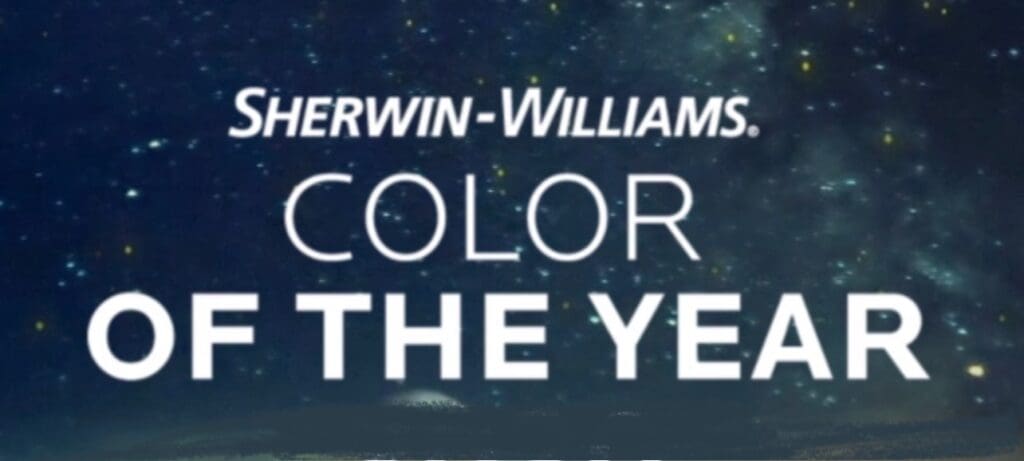 Sherwin Williams Color of the Year.