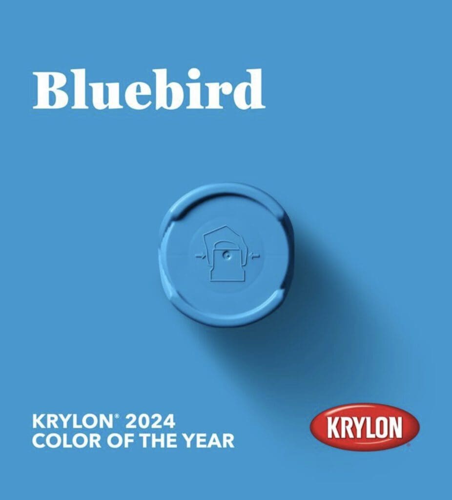 Krylon 2024 Color of the Year - Bluebird