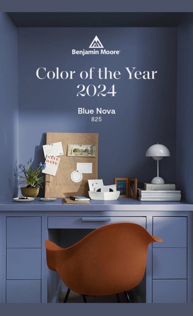 Benjamin Moore 2024 Color of the Year - Blue Nova